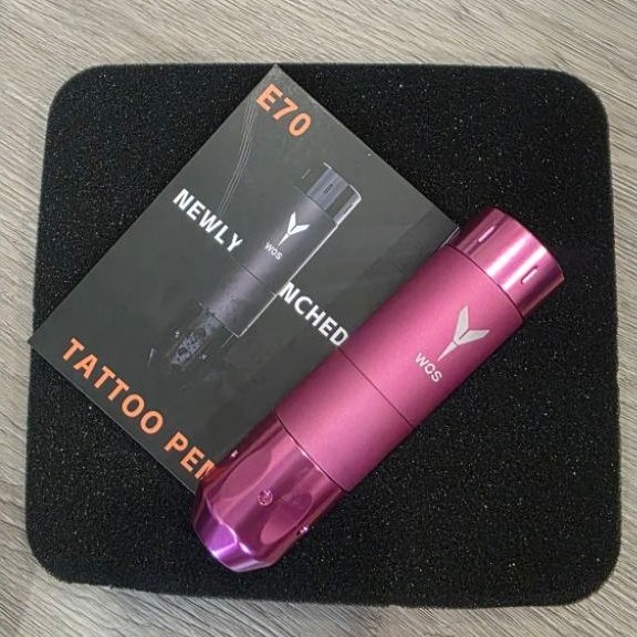 WOS E70Plus Tattoo Machine สามารถปรับสโตรคได้ 3 -5 เครื่องสักลายมือสองแท้ 100%