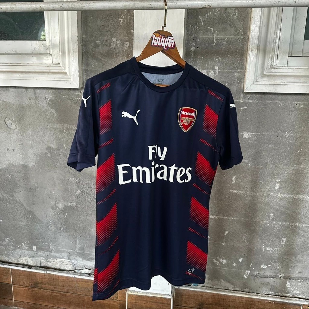 เสื้อซ้อมฟุตบอล Arsenal Puma รุ่นฤดูกาล 2017/18 แท้ 💯