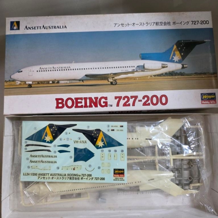ANSETTAUSTRALIA BOEING. 727-200scal1/200