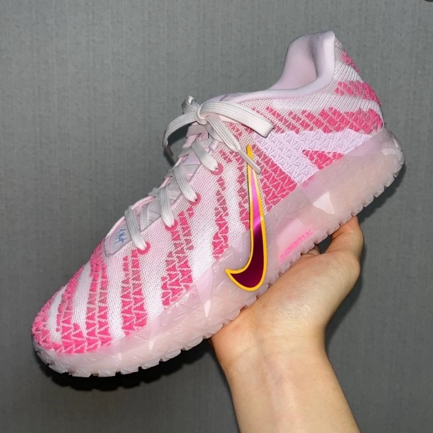 (ขายแต่ของแท้ราคาตามไซส์าอบถามทางแชท)Nike Ja 3 EP Pink Foam Silt Red