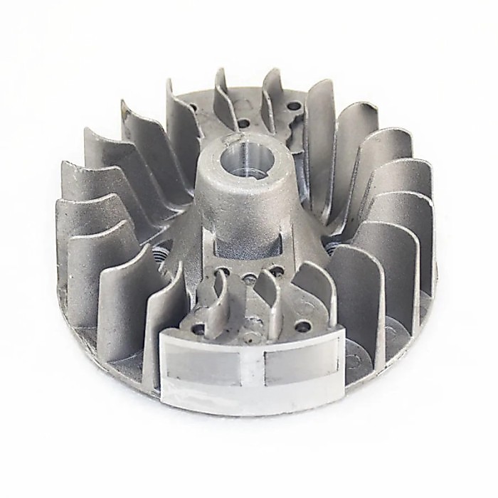 Magnetic flywheel For 1E40F-5 1E44F-5 40-5 44-5 CG430 43A BG430 430 TL43 TL52 Mini ATV bike Strimme