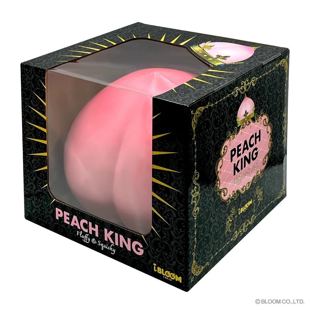 [ของแท้ญี่ปุ่น] สกุชชี่ iBLOOM PEACH KING พีชยักษ์รุ่นคิง นุ่มสโลว์ หอมกลิ่นพีช