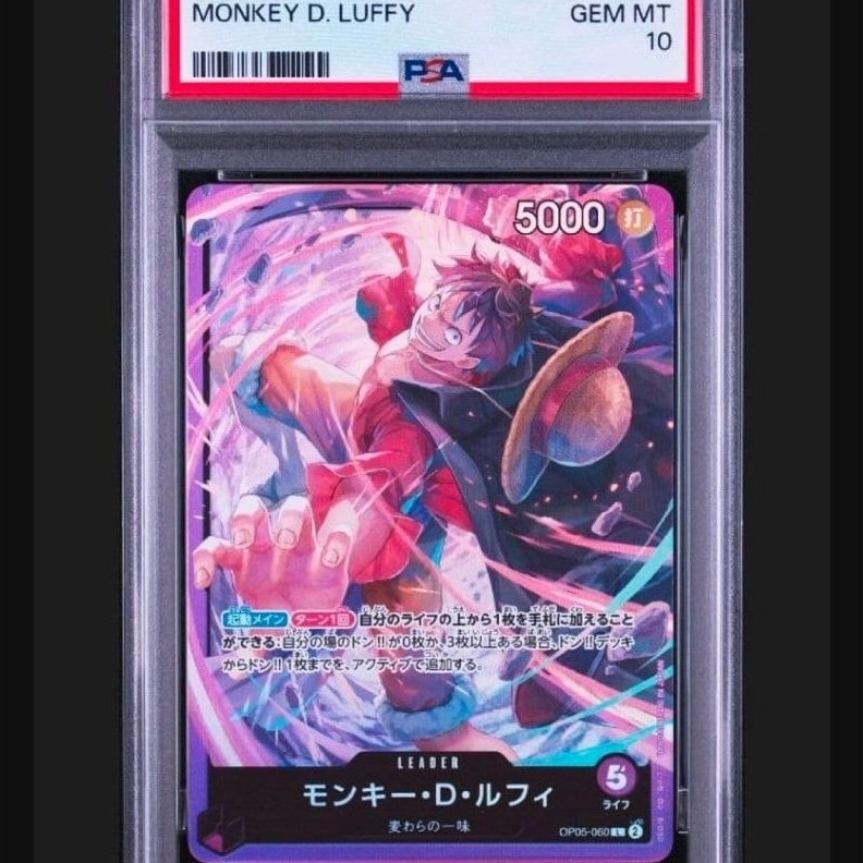 One Piece ST18 JP #060 Monkey D Luffy PSA 10