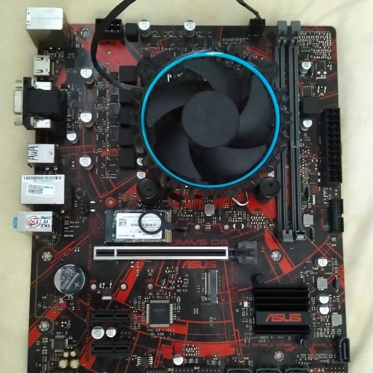 Intel core i3 12100F พร้อมเมนบอร์ด ASUS Eax B660M V5 D4