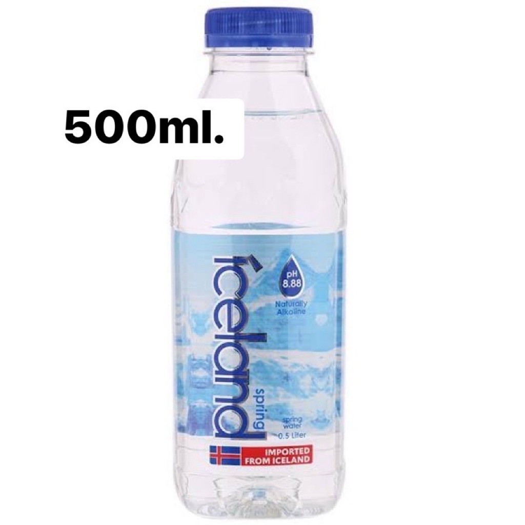 W/T Iceland spring natural water 500มล.น้ำแร่ นำเข้าจากไอซ์แลนด์