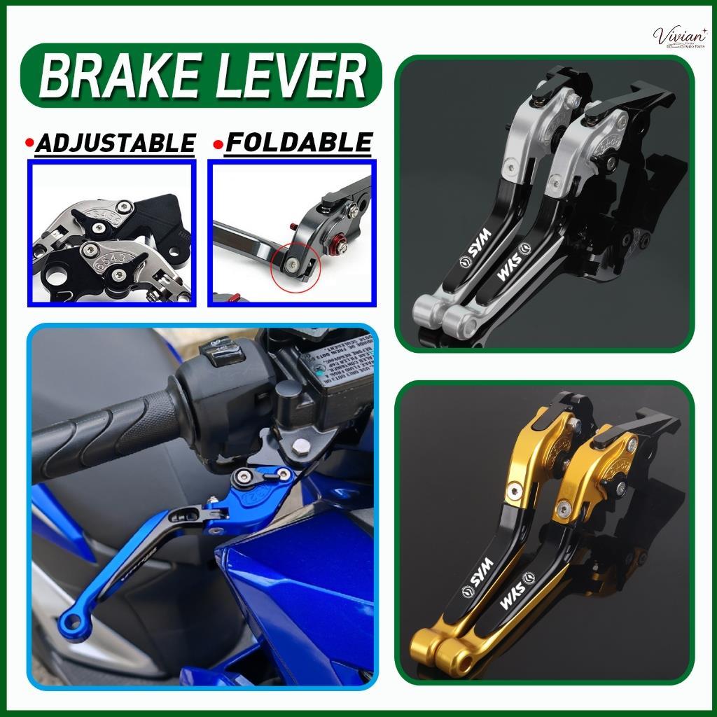 สําหรับ SYM CRUISYM150GT CRUISYM GT150 150GT 2024 2025 รถจักรยานยนต์ CNC ขยายปรับพับคลัทช์เบรคคันโยก