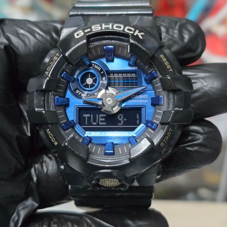 🌈มือ2 ของแท้💯% casio g-shock GA-710🌸🍀🌞☑️g shock Ga710🌈ผ่อน ปลายทาง🌈