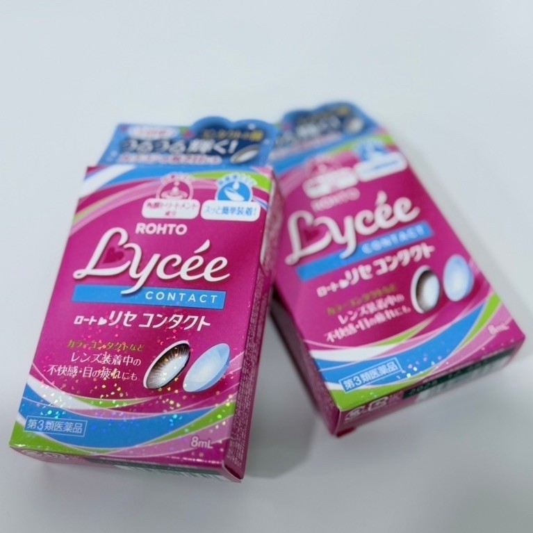 [แท้100% จากญี่ปุ่น] Rohto Lycee เย็น สดชื่น อาย ดรอป 8ml
