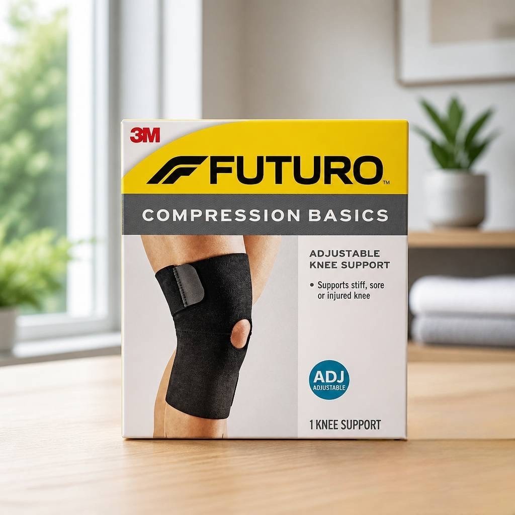 3M FUTURO Adjustable Knee Support ปลอกรัดเข่า ช่วยพยุงและกระชับบริเวณเข่า ดูแลเข่าให้มั่นใจในทุกการเ