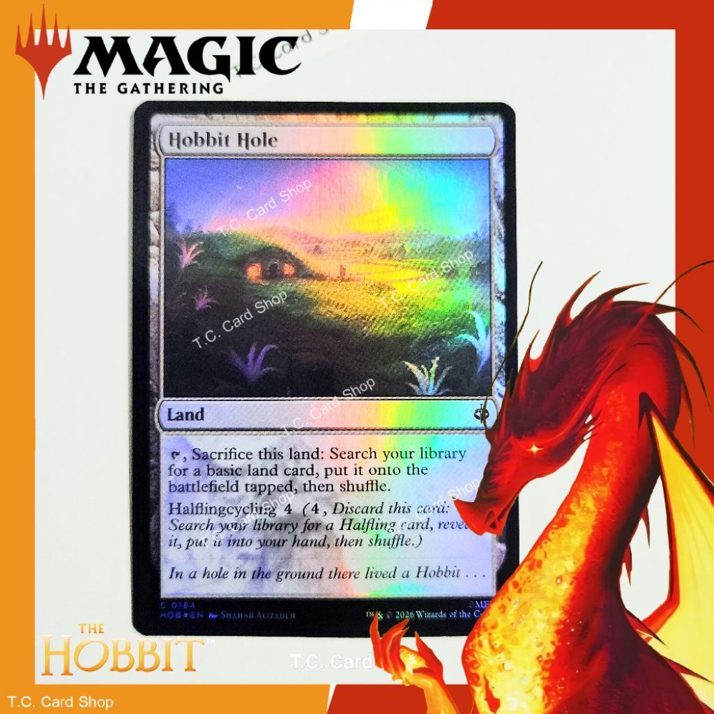 Hobbit Hole (Foil) C0184 - The Hobbit - Magic the Gathering (MTG) (HOB)