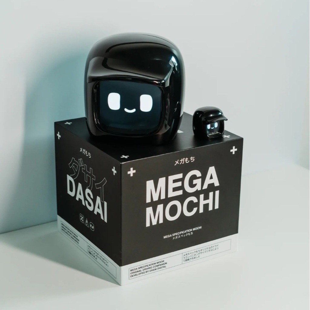(สินค้าพร้อมส่ง) MEGA MOCHI DASAI สีดำ  (น้อง Mochi ตัวใหญ่)