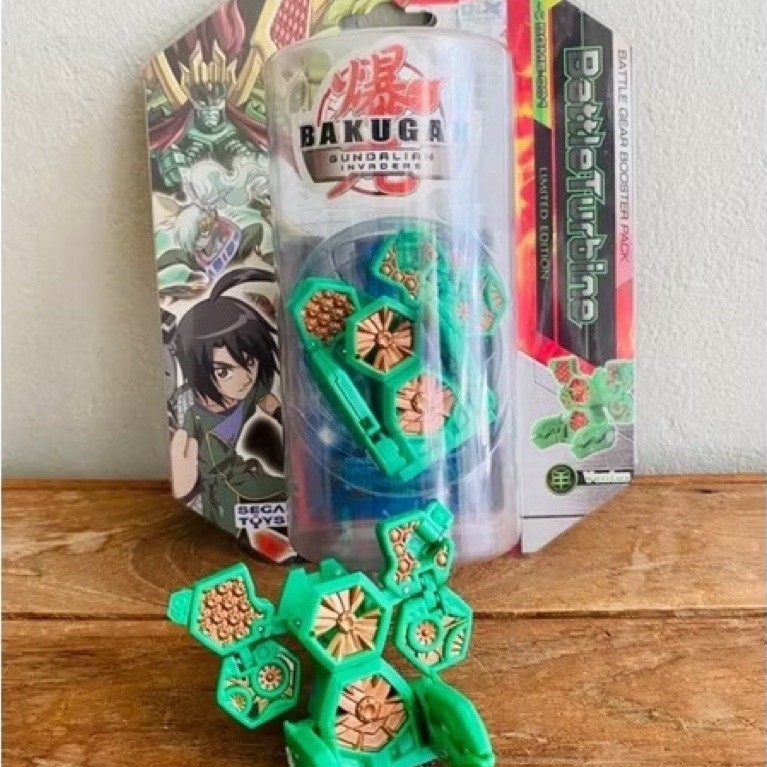 🇹🇭 พร้อมส่ง ☄️ เหลือแบบเดียว ⚠️ BAKUGAN Battle Gear - Battle Turbine Ventus ของแท้ 💯 หุ่นยนต์แปลงร่าง บาคุกัน