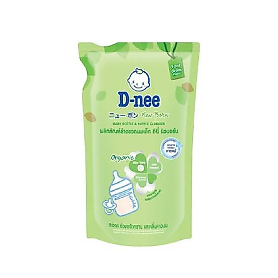 Royal kids ดีนี่ D-nee น้ำยาล้างขวดนมและจุกนม ออร์แกนิค ถุงเติม 550 มล.