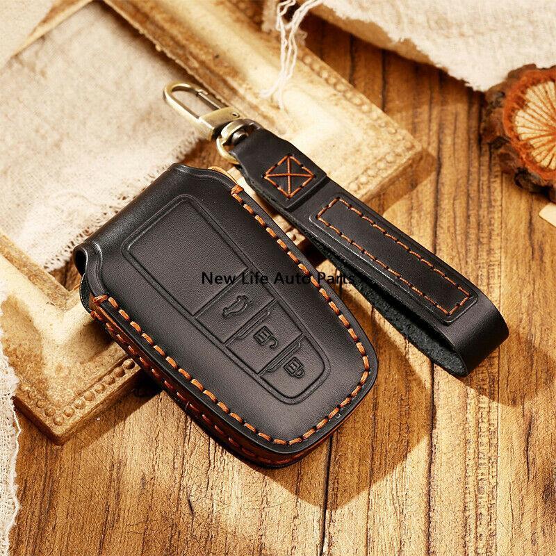 เคสกุญแจรีโมทรถยนต์ แบบหนัง สําหรับ Toyota Camry Corolla RAV4 Prius CHR C-HR Corolla Avalon GT86 201