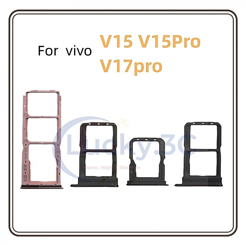 ถาดซิมการ์ดสําหรับVivo V15 Pro V15 V17 Pro Slot Holder Card Holder Reader SD Slot Adapter