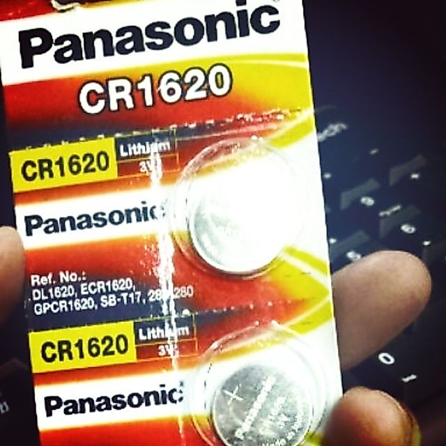 ถ่าน Panasonic CR1620 1ก้อน ของแท้ พานาโซนิค สินค้านำมาขายโดยตัวแทนจำหน่ายประเทศไทย A1