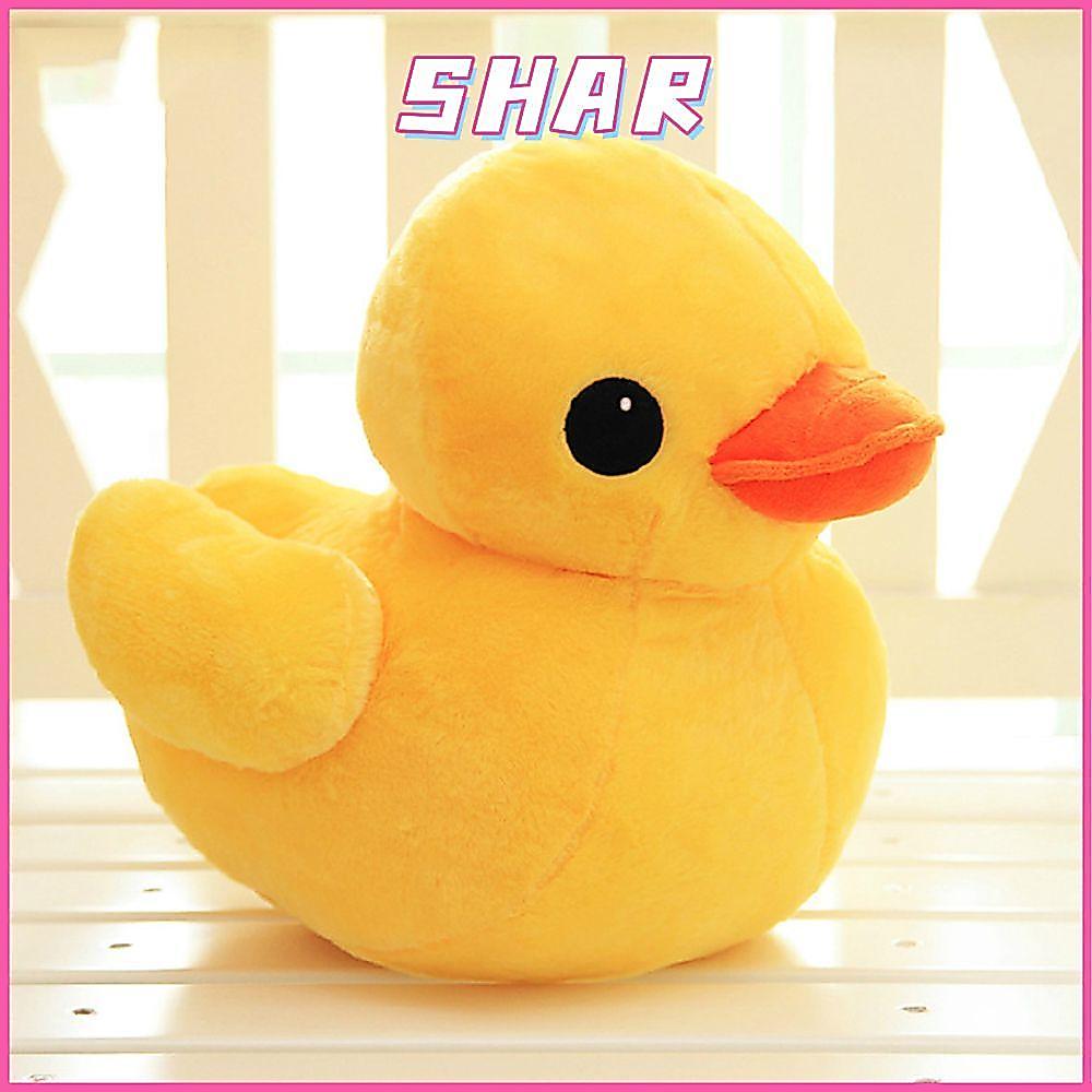 SHAR เป็ดเหลืองสําหรับเด็กยัดไส้ของขวัญสัตว์ของเล่น