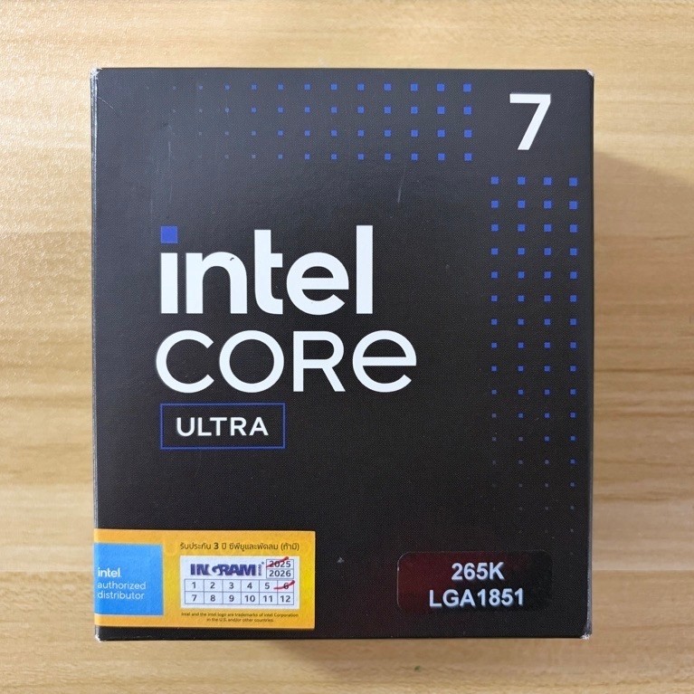 CPU INTEL CORE ULTRA 7 265K ( ประกันยาว )