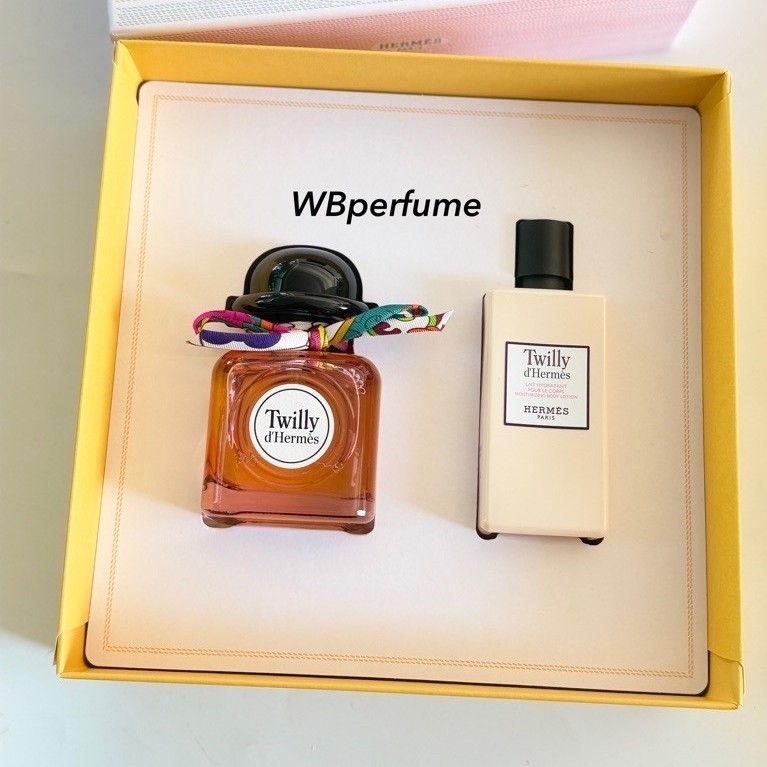 ชุดน้ำหอม Twilly d'Hermès Eau de Parfum 85ml + body lotion 80ml