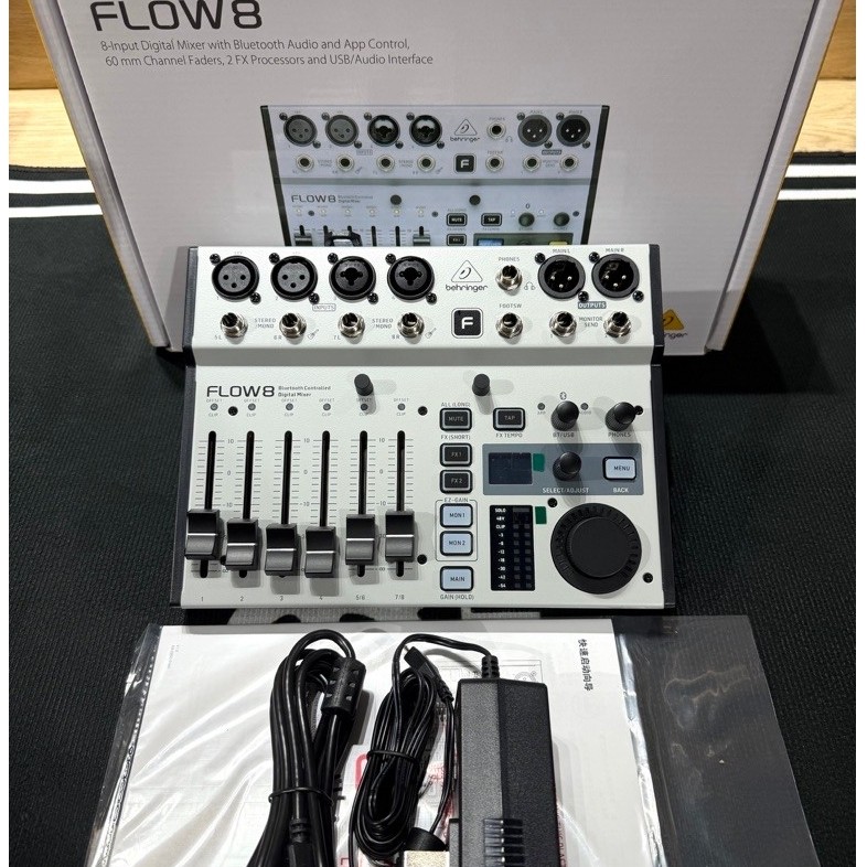มิกเซอร์ดิจิตอล Behringer Flow 8 ของแท้100% (รับประกัน 1 ปี)
