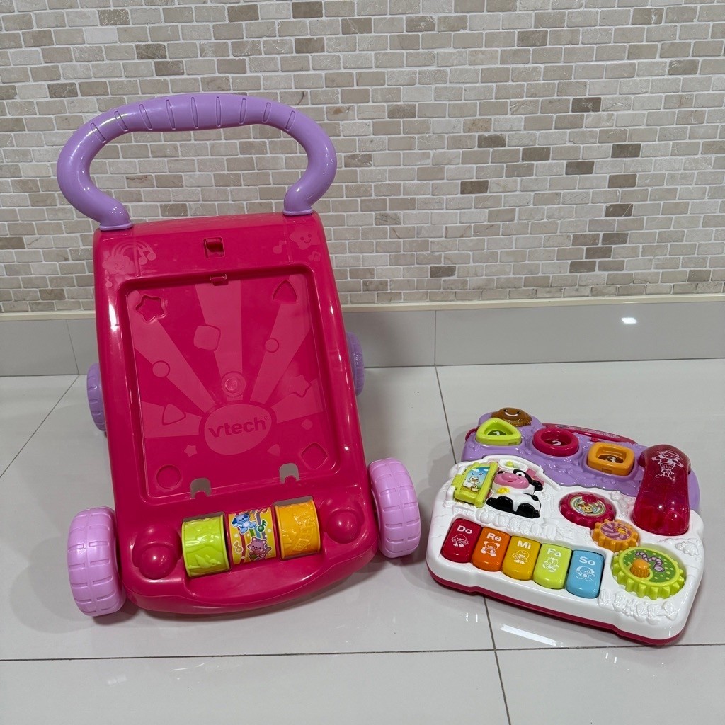 รถหัดเดิน Vtech อุปกรณ์ครบ (มือสองสภาพ95%)