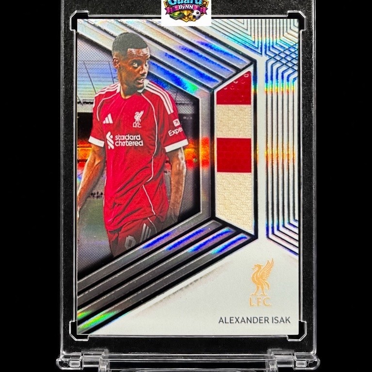 สะสมฟุตบอล Futera Platinum รุ่นปี 2025-26 ของ Alexander Isak ในชุดเหย้าของ Liverpool มีเพียงแค่ 5 ใบ