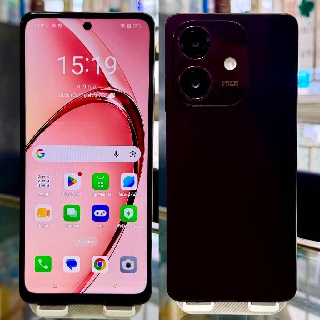 Oppo A3X แรม 4+1 Gb  รอม 64 Gb Android 14