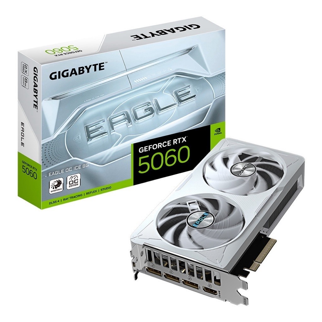 GIGABYTE EAGLE WHITE EDITION✨RTX5060✨‼️8GB‼️