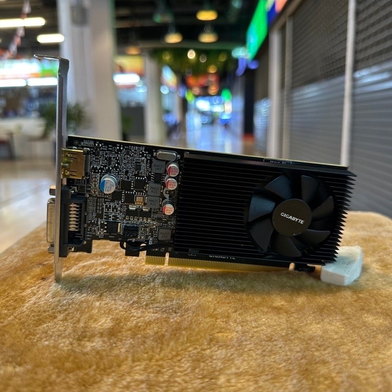 VGA (การ์ดแสดงผล) GIGABYTE GT1030 DDR5 2GB 64-BIT (N1030D5-2GL)