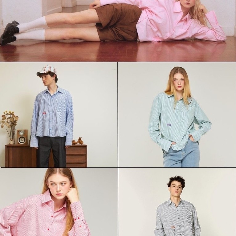 BELLAHOUSE - FRANKIE SHIRT (5 COLORS) เสื้อเชิ้ตแขนยาวกระดุมข้าง