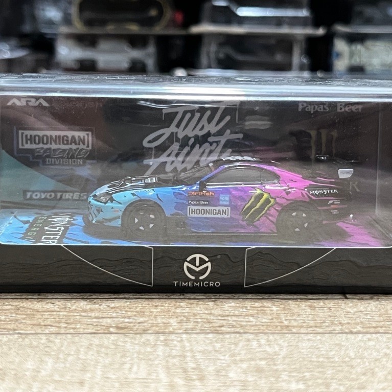 Time Micro 1:64 Toyota Supra A80Z Monster Energy Livery