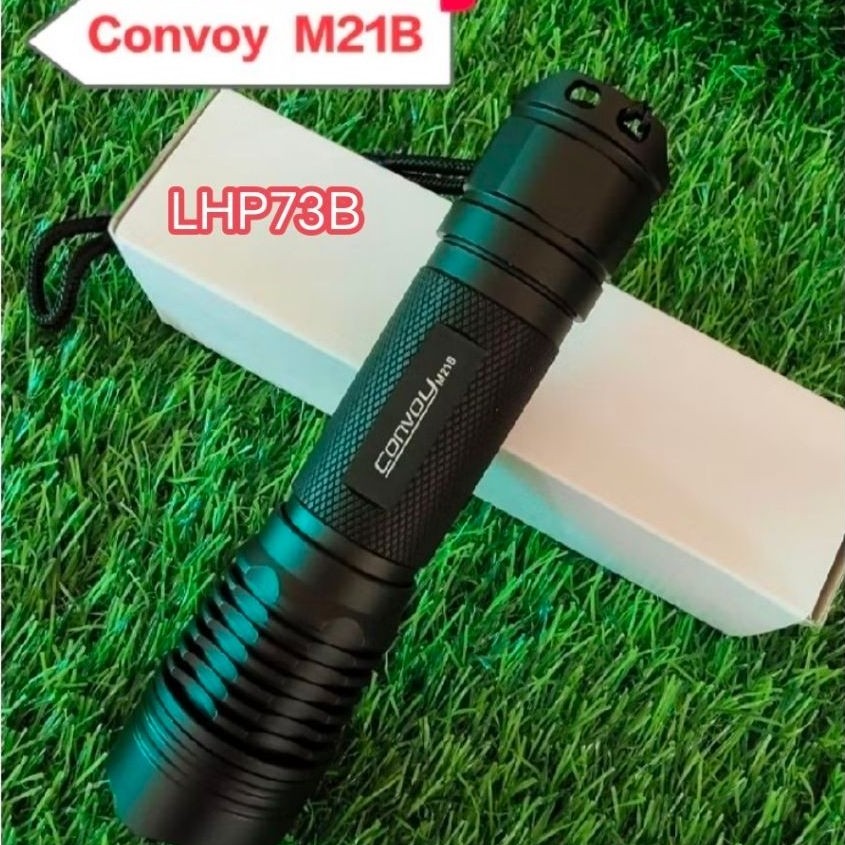 Convoy M21B หลอดLHP73B สว่างสูง8000ลูเมน แบต 21700*1