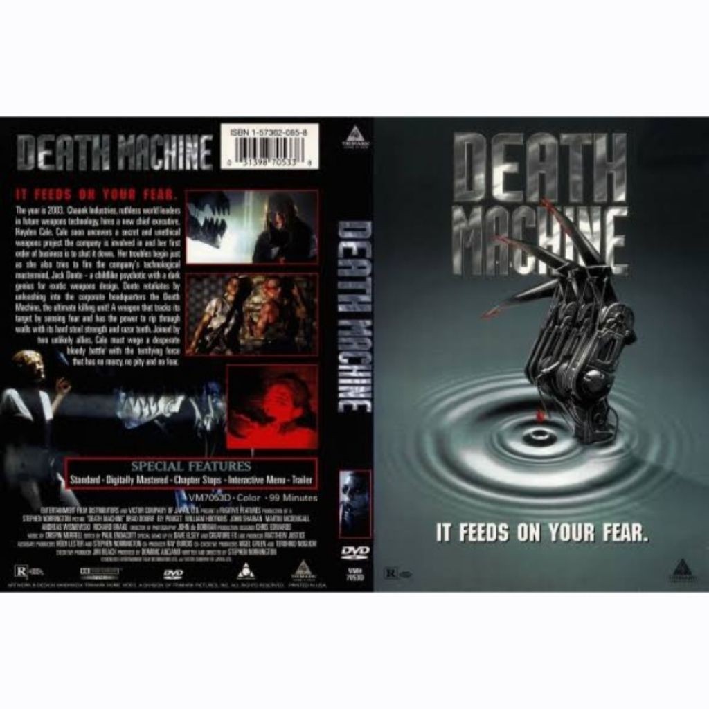 *แนะนำ เสียงไทย DVD ปก+สกรีนแผ่น Death Machine (1994) เอเลี่ยนเหล็ก