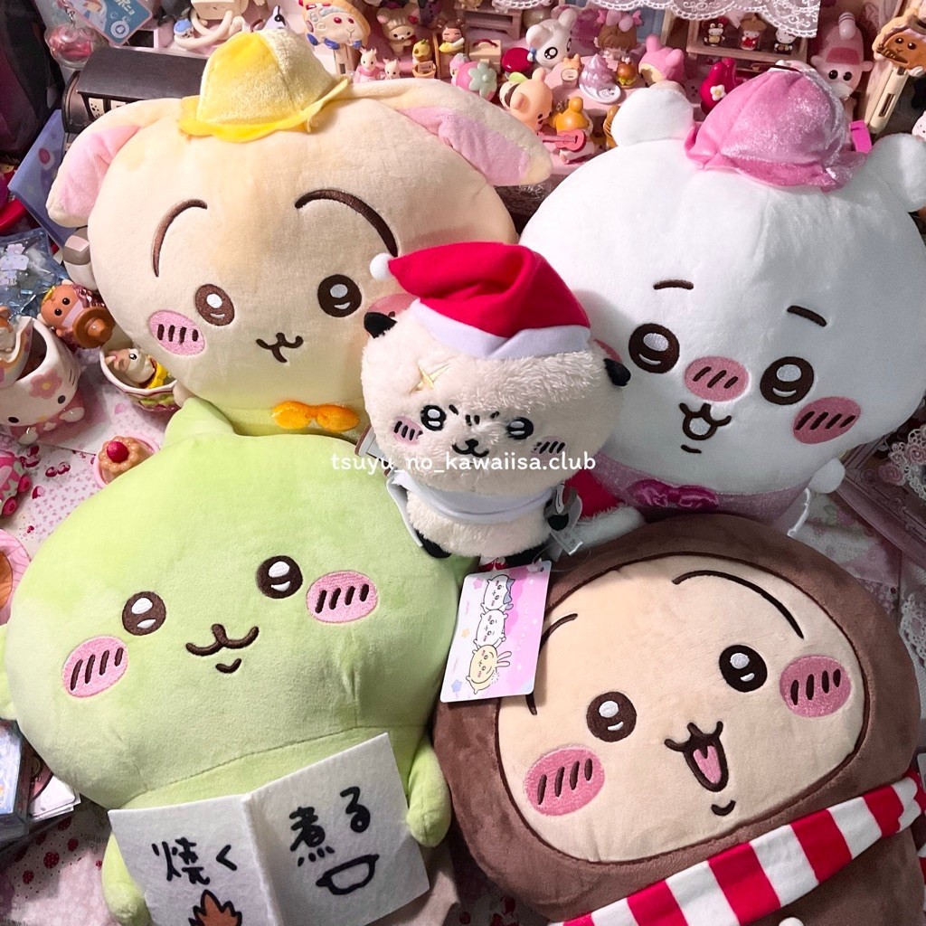 𓆩พร้อมส่ง𓆪 ตุ๊กตาคาวาอี้มือสอง chiikawaชิคาวะ usagiอุซางิ sanrioซานริโอ้/ᐠ > ˕ <マ ₊˚⊹♡