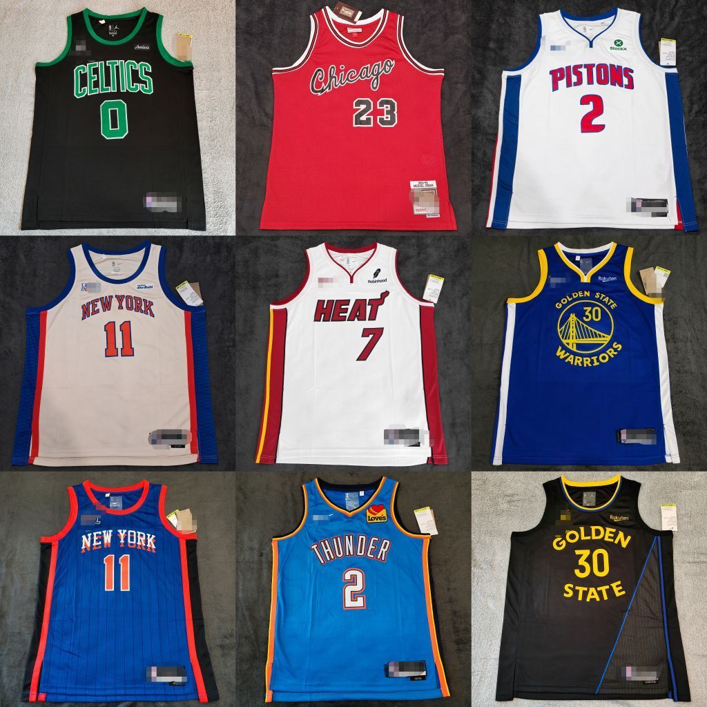 พร้อมส่งจากไทย เสื้อบาสเกตบอล งานอัดร้อน NBA LA LAKERS KOBE JAMES CURRY DONČIĆ JORDAN TATUM