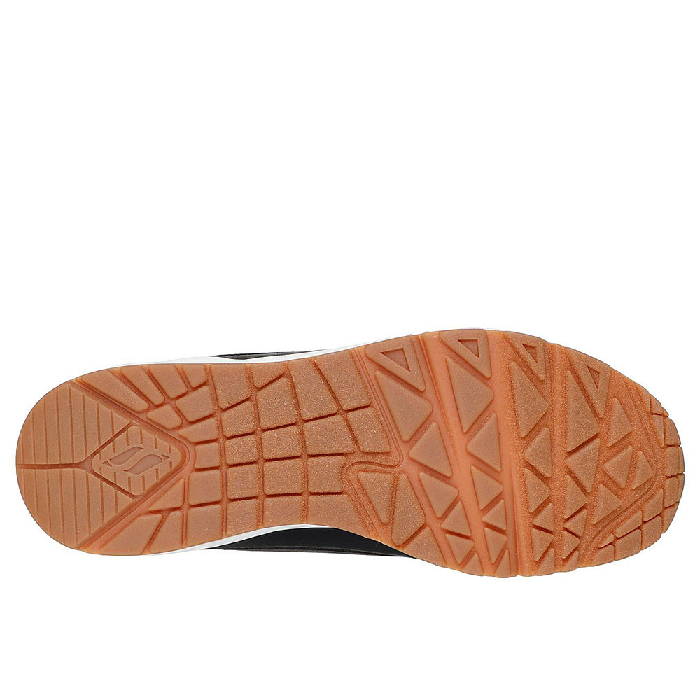 Skechers สเก็ตเชอร์ส รองเท้าผู้ชาย Men Slip-Ins Street Uno Banksia Shoes - 183022-BLK Air-Cooled Memory Foam — صورة 6