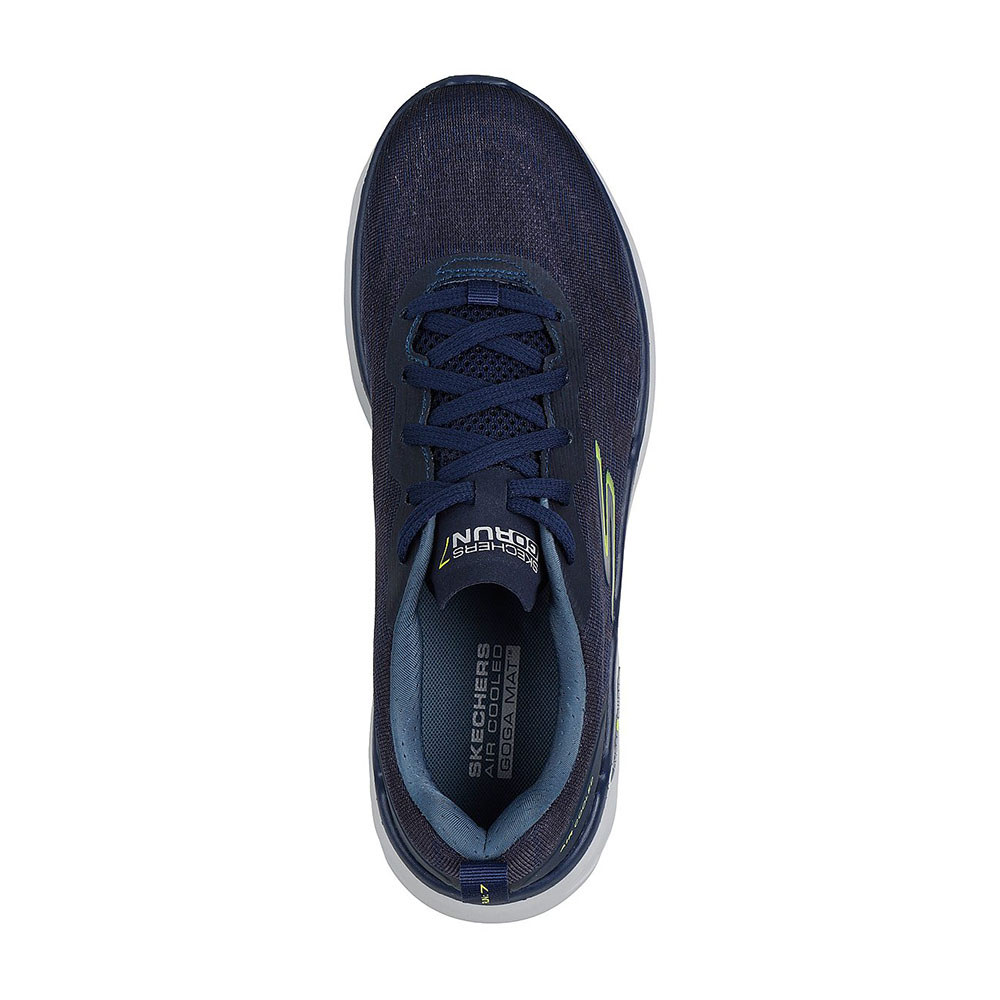 Skechers สเก็ตเชอร์ส รองเท้าผู้ชาย Men Performance GOrun 7.0 Jetway Shoes - 220649-NVLM Air Cooled Goga Mat — صورة 4