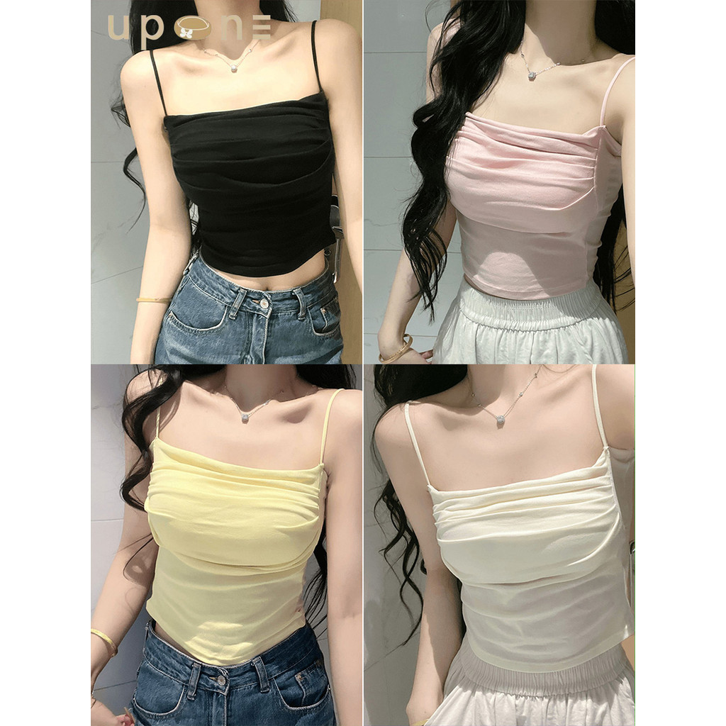 เสื้อสายเดี่ยว สวมใส่เสริมทรง
