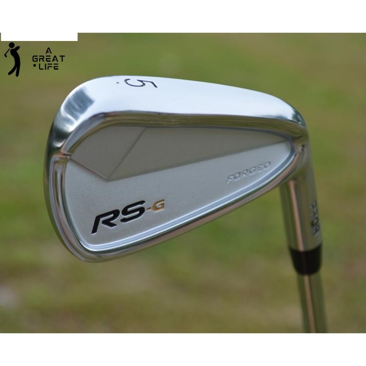 PRGR RS-G Golf Clubs Irons Full Set สำหรับผู้ชาย ง่ายต่อการเล่น มีความควบคุมลูกบอลดีเยี่ยม Soft Iron