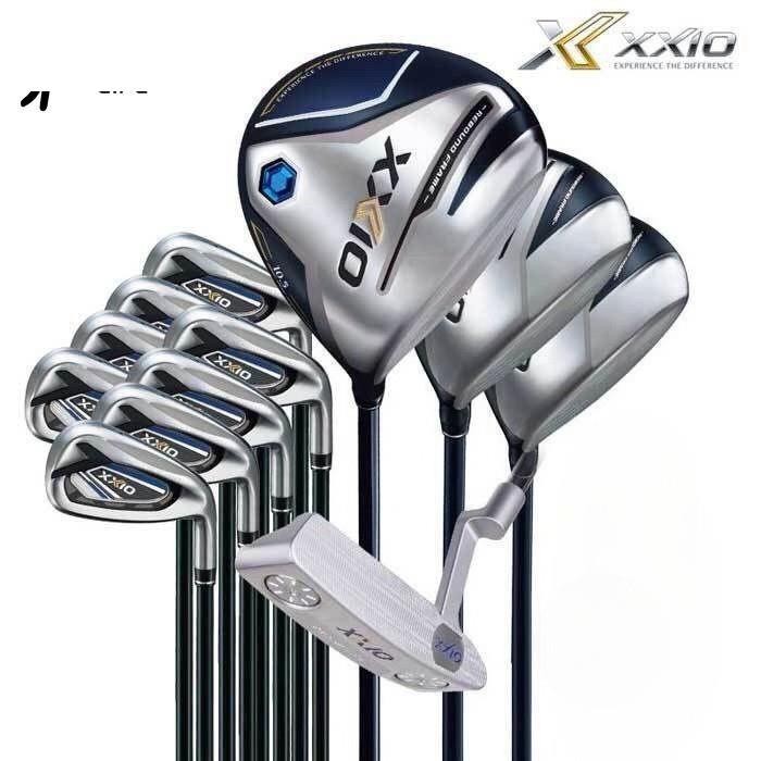 XXIO MP1200 ใหม่ชุดกอล์ฟคลับสําหรับ Man Driver + 3FW + 5FW + utter + Irons Golf Club Set ชุดไม่มีกระ