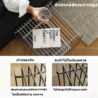 สินค้าสต็อก✨ชั้นวางหนังสือและโต๊ะข้างสไตล์นอร์ดิกมินิมอล ตกแต่ง การจัดเก็บอเนกประสงค์สำหรับ มีหลายขนาดให้เลือก E