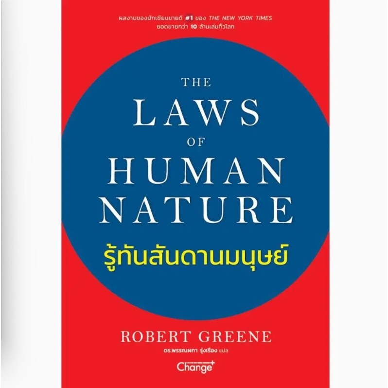 (SE-ED รังสิต)หนังสือ The Laws of Human Nature : รู้ทันสันดานมนุษย์