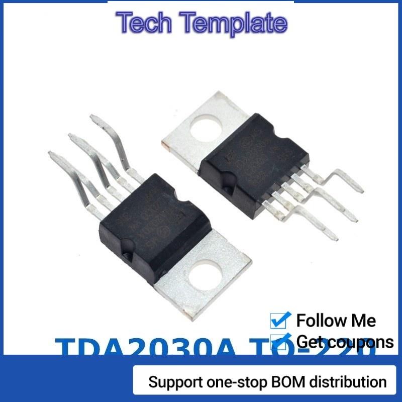 ของแท้ เครื่องขยายเสียงวงจรรวม Hi-Fi ST TDA2030 TDA2030A 10 ชิ้น