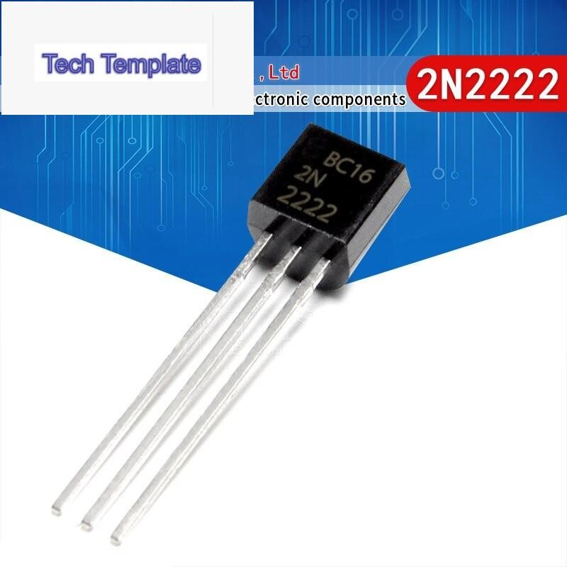 20pcs 2N2222 2N2222A TO-92 TO92 ทรานซิสเตอร์ IC ใหม่และต้นฉบับ