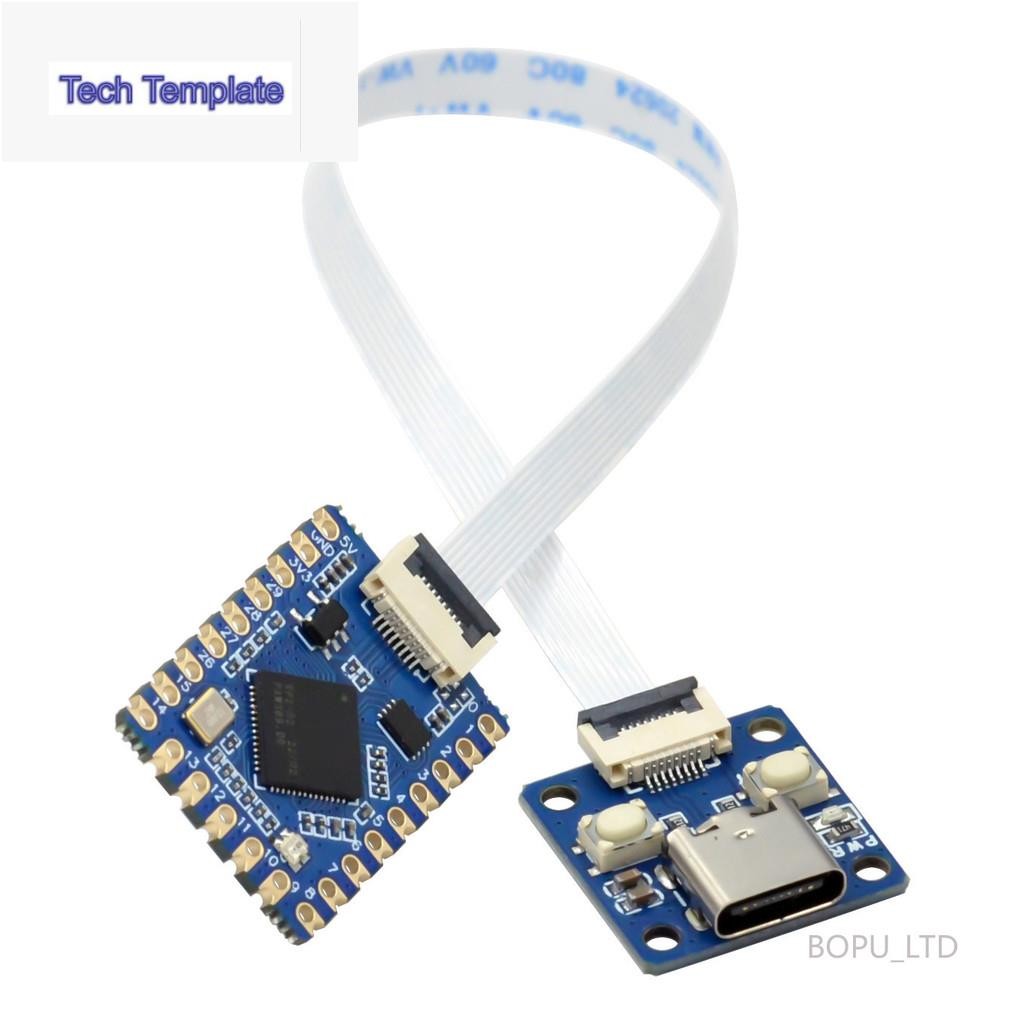RP2040-Tiny บอร์ดพัฒนาโมดูล RP2040 ZERO Raspberry Pi PICO อินเทอร์เฟซ USB Type C 264KB SRAM 2MB แฟลช