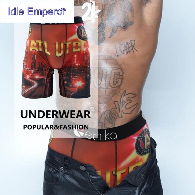 ETHIKA ชุดชั้นในผู้ชาย แบบนักมวย กางเกง boxer ระบายอากาศได้ดี ไซส์ S-3XL