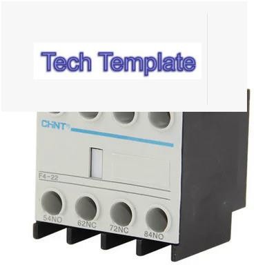 Original F4 CHINT AC คอนแทคเสริมบล็อก F4-02 F4-22 F4-11 F4-13 จับคู่คอนแทค CJX2 2N/O+2N/C F4-20