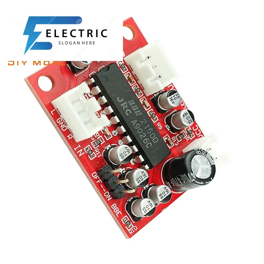 DIYMORE Njm2150 บอร์ดรับสัญญาณเสียงเบส ด้านหน้า BBE เสียงเอฟเฟกต์ เพื่อปรับปรุงความคมชัดเสียงเบสสูง 