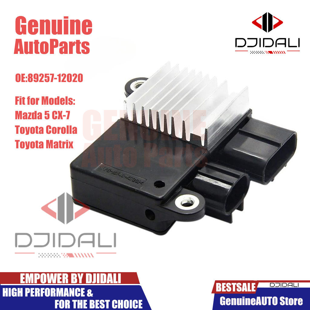 89257-12020 พัดลมระบายความร้อนควบคุมโมดูลสําหรับ Mazda 5 CX-7 2007-2010 สําหรับ Toyota Corolla Matri
