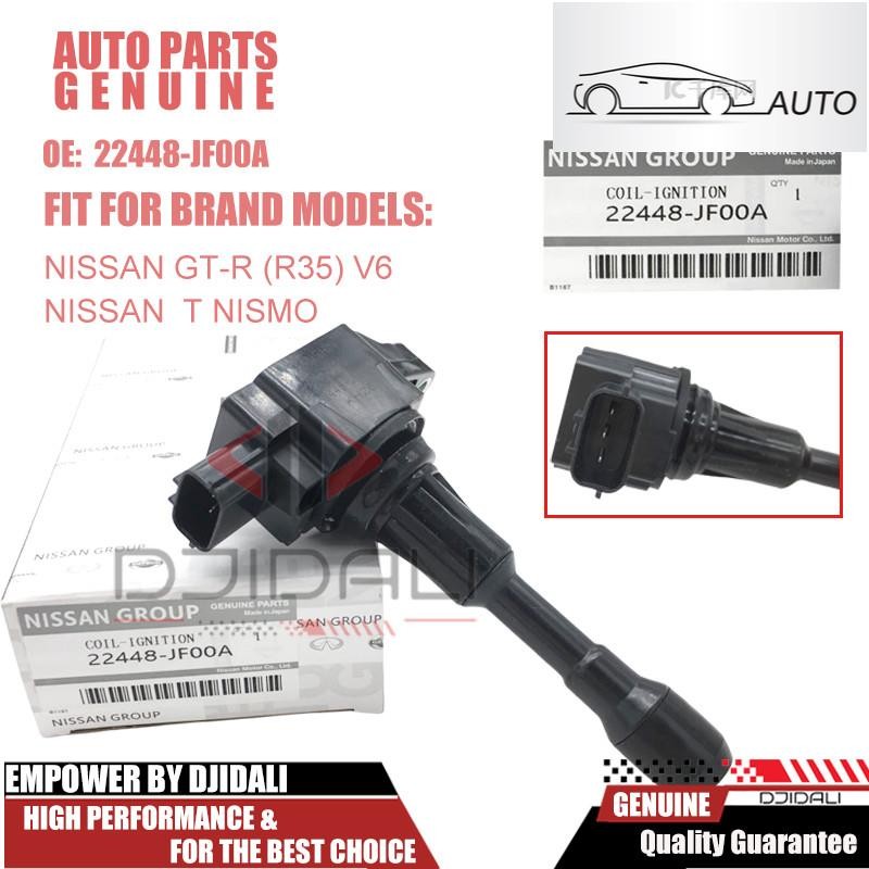 คอยล์จุดระเบิด 22448-JF00A สําหรับ NISSAN GT-R (R35) V6 2007-2010 NISSAN T NISMO 2014- 22448-JF00B